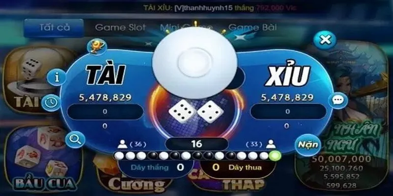 Luật cụ thể của một ván tài xỉu trực tuyến